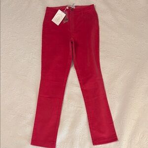 Hot pink Beaufort Bonnet Straight-Leg corduroy Pants. New with tags!